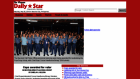 What Visayandailystar.com website looked like in 2018 (5 years ago)