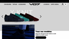 What Vo7.com website looked like in 2018 (5 years ago)