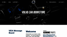 What Volvotechinfo.com website looked like in 2018 (5 years ago)