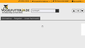 What Vogelfutter24.de website looked like in 2018 (5 years ago)
