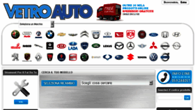 What Vetroauto.it website looked like in 2018 (5 years ago)