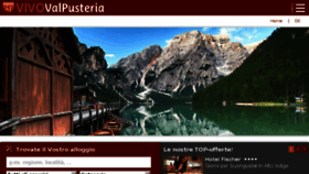 What Valpusteria.com website looked like in 2018 (5 years ago)