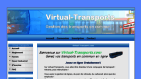 What Virtual-transports.com website looked like in 2018 (5 years ago)