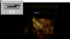 What Vetrateartistiche.com website looked like in 2018 (5 years ago)
