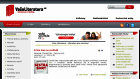 What Vaseliteratura.cz website looked like in 2018 (5 years ago)