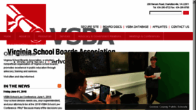 What Vaschoolboards.org website looked like in 2018 (5 years ago)