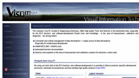 What Visu-it.de website looked like in 2018 (6 years ago)