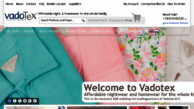 What Vadotex.biz website looked like in 2018 (5 years ago)