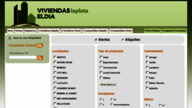 What Viviendas.eldia.com.ar website looked like in 2018 (5 years ago)