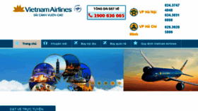 What Vevietnamairline.com website looked like in 2018 (5 years ago)