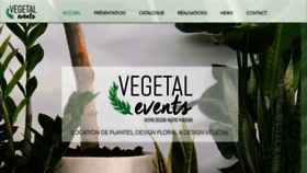 What Vegetal-events.com website looked like in 2018 (5 years ago)
