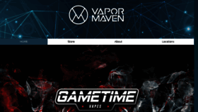 What Vapormaven.com website looked like in 2018 (5 years ago)