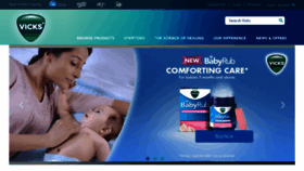 What Vicks.co.id website looked like in 2018 (5 years ago)