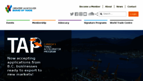 What Vancouverboardoftrade.com website looked like in 2018 (5 years ago)