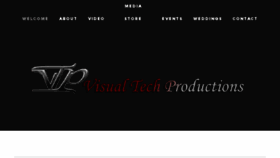 What Visualtechproductions.com website looked like in 2018 (5 years ago)