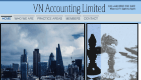 What Vnaccounting.com website looked like in 2018 (5 years ago)