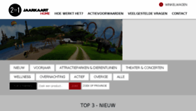 What Vandaagopstap.nl website looked like in 2018 (5 years ago)