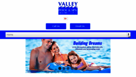 What Valleypool.com website looked like in 2018 (5 years ago)