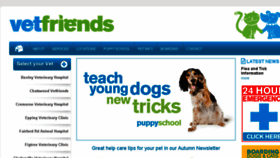 What Vetfriends.com.au website looked like in 2018 (5 years ago)
