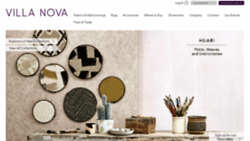 What Villanova.co.uk website looked like in 2018 (5 years ago)