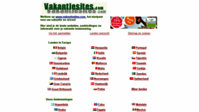 What Vakantiesites.com website looked like in 2018 (5 years ago)