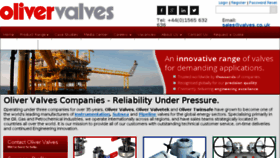 What Valves.co.uk website looked like in 2018 (5 years ago)