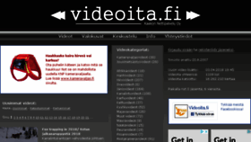 What Videoita.fi website looked like in 2018 (5 years ago)