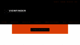 What Viewfinderphotography.co.uk website looked like in 2018 (5 years ago)