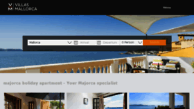 What Villasmallorca.eu website looked like in 2018 (5 years ago)