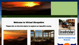 What Virtual-shropshire.co.uk website looked like in 2018 (5 years ago)