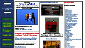 What Vacumed.com website looked like in 2018 (5 years ago)