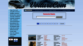 What Voiturecom.com website looked like in 2018 (5 years ago)