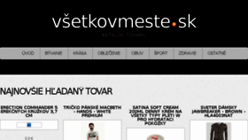 What Vsetkovmeste.sk website looked like in 2018 (5 years ago)
