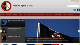 What Vuc.nl website looked like in 2018 (5 years ago)