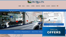 What Villamariapia-praiano.com website looked like in 2018 (5 years ago)