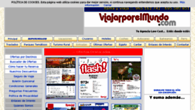 What Viajarporelmundo.com website looked like in 2018 (5 years ago)
