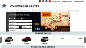 What Vw-nantes.fr website looked like in 2018 (5 years ago)