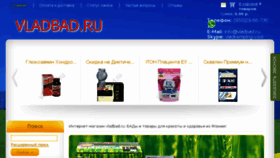 What Vladbad.ru website looked like in 2018 (5 years ago)