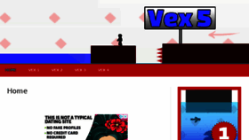What Vex5.net website looked like in 2018 (5 years ago)