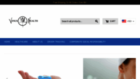 What Venushealth.net website looked like in 2018 (5 years ago)