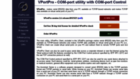 What Vportpro.com website looked like in 2018 (5 years ago)