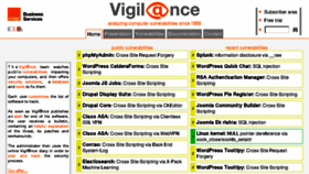 What Vigilance.fr website looked like in 2018 (5 years ago)
