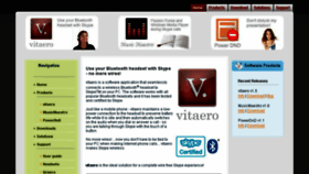 What Vitaero.com website looked like in 2018 (5 years ago)