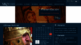 What Villaromanalaolmeda.es website looked like in 2018 (5 years ago)