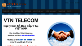 What Vtntelecom.com website looked like in 2018 (5 years ago)