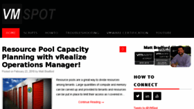 What Vmspot.com website looked like in 2018 (5 years ago)