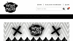 What Vapourmaster.co.uk website looked like in 2018 (5 years ago)