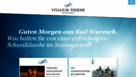 What Vitalium-therme.de website looked like in 2018 (5 years ago)