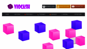 What Viocash.com website looked like in 2018 (5 years ago)