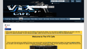 What Vtxcafe.com website looked like in 2018 (5 years ago)